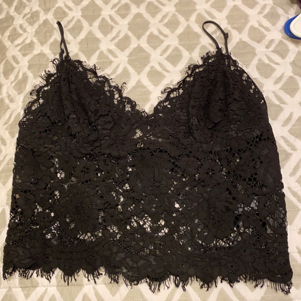 Express lace top